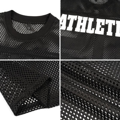 Impression par transfert thermique de maillots de maillots de maillots de sport pour hommes en tissus tricotés
