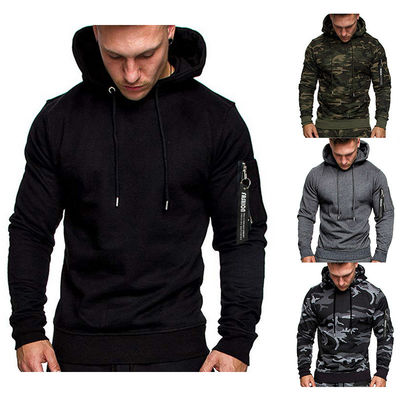 2023 mode masculine camouflage sweat-shirt sweat à capuche manches longues manteau respirant
