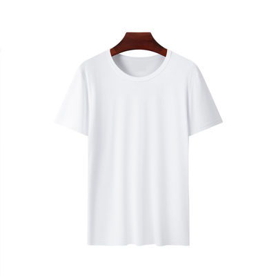 T-shirts de sport en vrac T-shirts à col en O pour hommes T-shirts en tissu Tissu tricoté n° 180