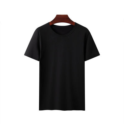 T-shirts de sport en vrac T-shirts à col en O pour hommes T-shirts en tissu Tissu tricoté n° 180