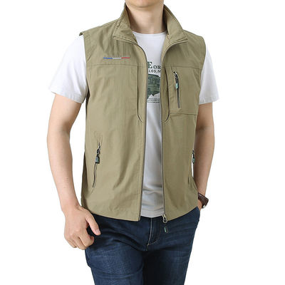 Catégorie Produits commerciaux Ville de la mode 24-35 ans Veste de pêcheur multipoches