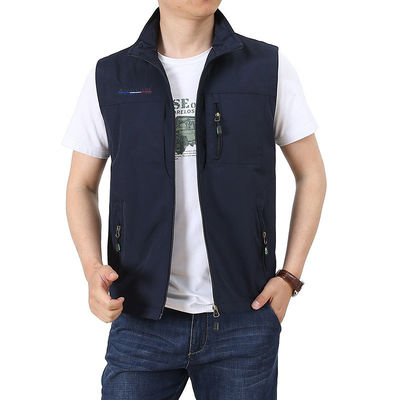Catégorie Produits commerciaux Ville de la mode 24-35 ans Veste de pêcheur multipoches