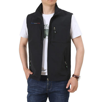 Catégorie Produits commerciaux Ville de la mode 24-35 ans Veste de pêcheur multipoches