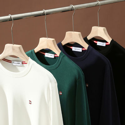 Propre à la peau 0 Sensation de pression Hoodie à manches longues sans doublure pour homme avec motif de lettres