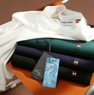 Propre à la peau 0 Sensation de pression Hoodie à manches longues sans doublure pour homme avec motif de lettres