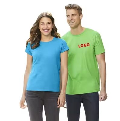 T-shirt personnalisé avec logo pour la publicité masculine en Europe et aux États-Unis