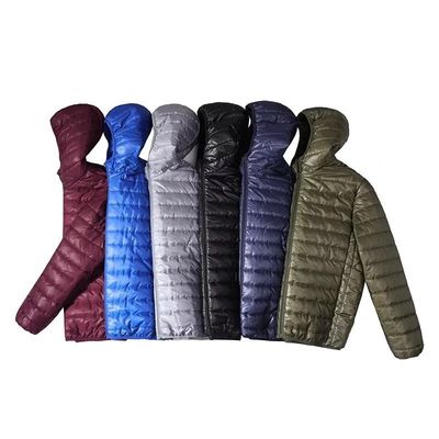 Un manteau en coton à bulles chaud et léger pour hommes, taille S-6XL