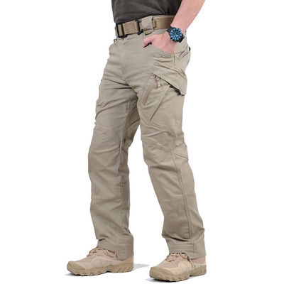 Rouleau d'automne Pantalon kaki Pantalon de charge pour hommes pour activités de plein air