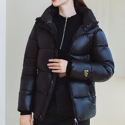 Unisexe Impression décontractée Mécanicien Douc-Down Vêtements d'hiver Poids léger Plumes Pullover