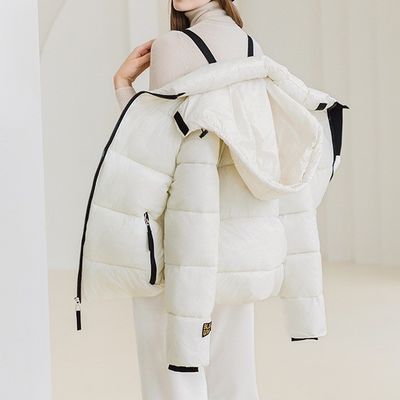 Unisexe Impression décontractée Mécanicien Douc-Down Vêtements d'hiver Poids léger Plumes Pullover