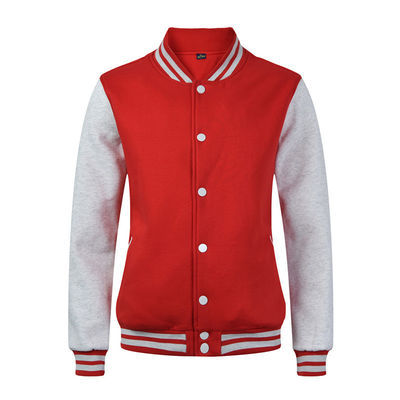 Type de traitement revêtu Pull-over uniforme de baseball pour vêtements de travail pour hommes Logo personnalisé