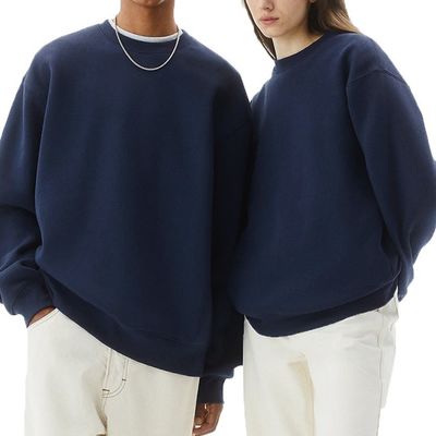 XMAMLON 320G Sweat-shirt en polyester / coton pour homme sans collier