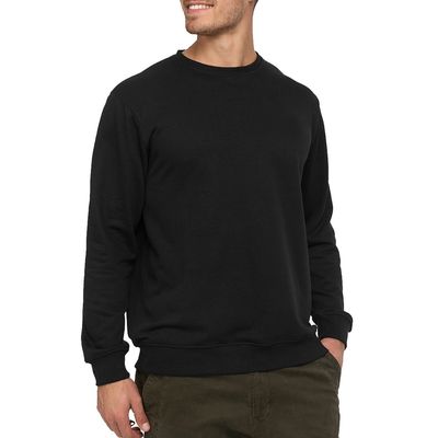 XMAMLON 320G Sweat-shirt en polyester / coton pour homme sans collier