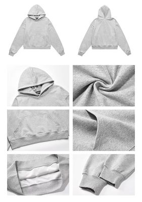 Vêtements en capuchon en laine pour hommes coton poids lourd épaule coupée boîtes de sport maillots de bain pour hommes