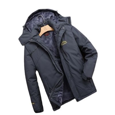 Pas de détection d'aiguille Vêtement d'hiver Homme sur mesure Vêtement de randonnée pour les aventures en plein air