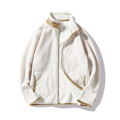 Restez au chaud et à l'aise avec notre épaisse veste en laine berbère pour homme personnalisable
