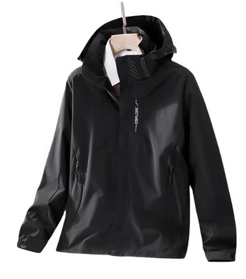 Plus Size Windbreaker imperméable à l'eau Outdoor Jacket pour homme pour la randonnée sur mesure par XMAMLON