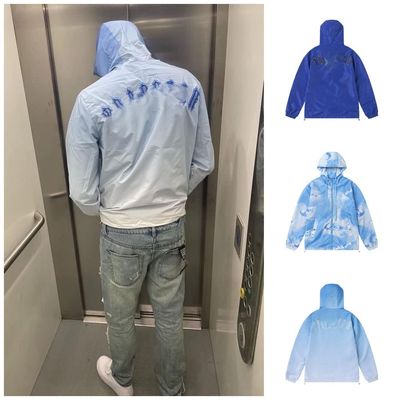 Saison d'automne XMAMLON Logo brodé Windbreaker Vêtements de rue Jacket pour hommes et femmes