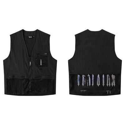 Saison d'automne XMAMLON Logo brodé Windbreaker Vêtements de rue Jacket pour hommes et femmes