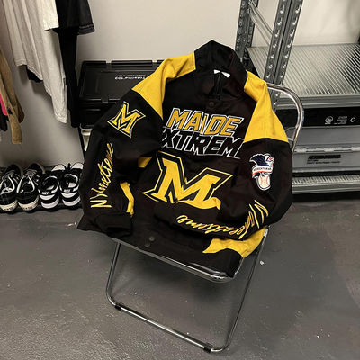 High Street Style Moto de l'hiver Baseball Jersey Université Unisexe Jacket pour hommes Pour les hommes