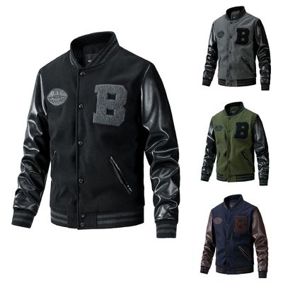 Décoration de broderie Vêtement de sport pour hommes tricoté pour la collection hiver et automne